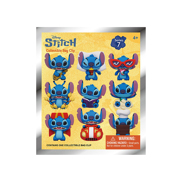Stitch Series 7 3D Collectable Keychains